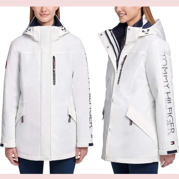 NWT Tommy Hilfiger [‎ XL ] 3 in 1 Winter Cold Weather Basic Coat Jacket - Picture 3 of 16